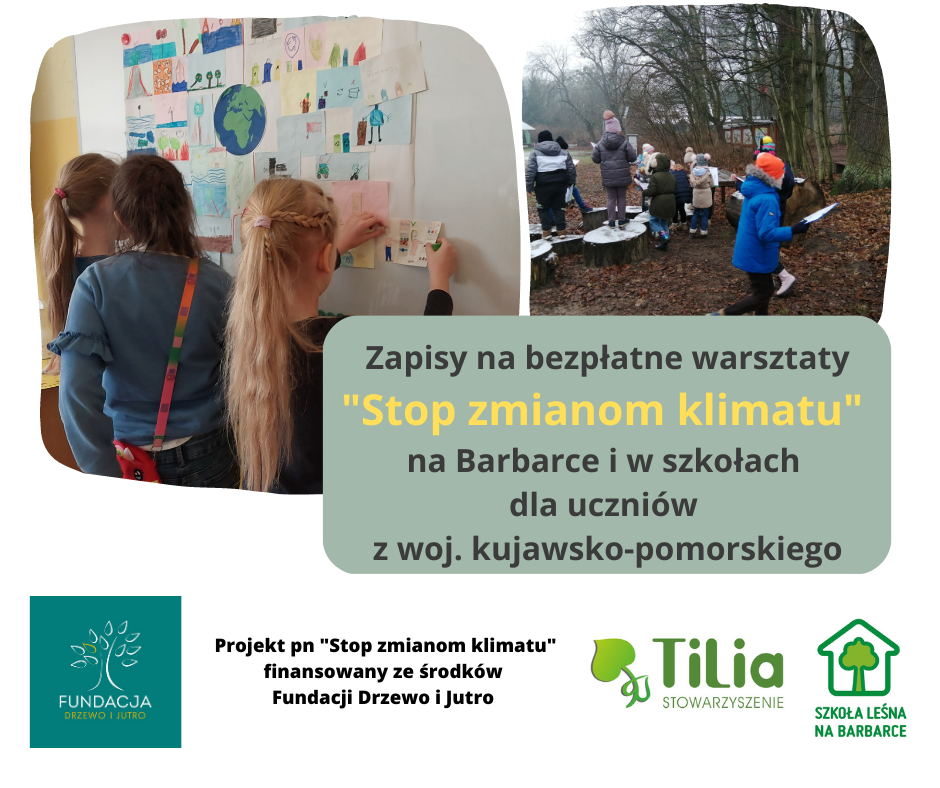 Rozpoczynamy kolejną turę zapisów na bezpłatne warsztaty dotyczące zmian klimatu dla uczniów z województwa kujawsko-pomorskiego! 