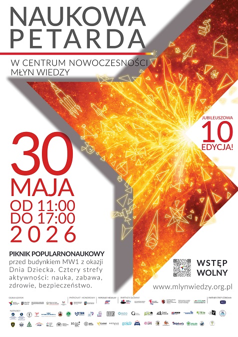 Szkoła Leśna na Barbarce na jubileuszowej „Naukowej Petardzie”!Zapraszamy